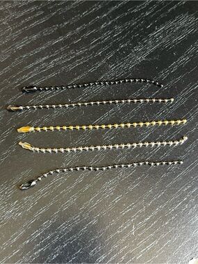 10 Pack of 5” Ball Chains - Choice of Color